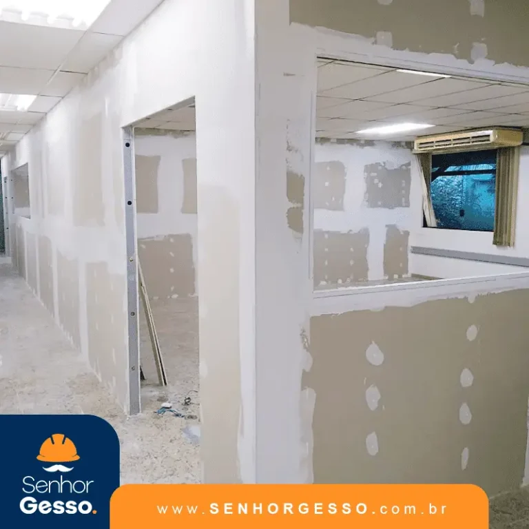 parede de drywall em santo amaro